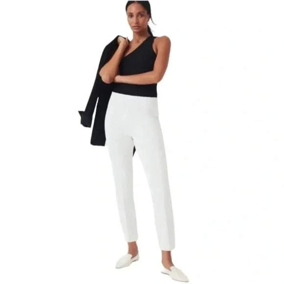NWT Spanx On-the-Go Ankle Slim Straight Pant Ultimate Opacity Technology Sz L - Picture 1 of 16